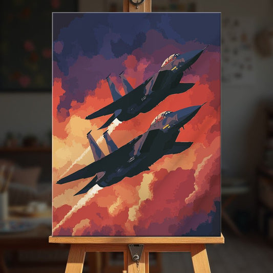 Paint by numbers - Sky Guardians - MyArt