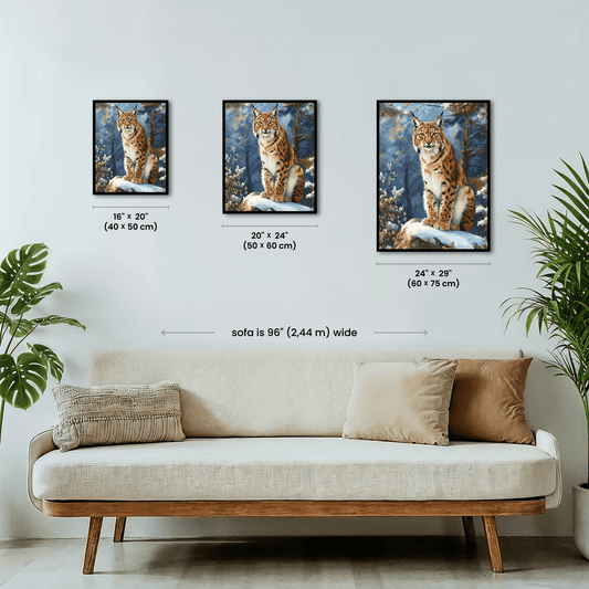 Paint by numbers - Snow Lynx - MyArt
