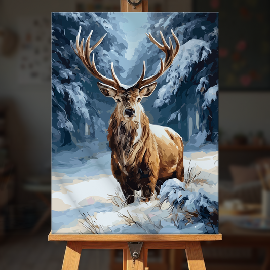 Snow Stag