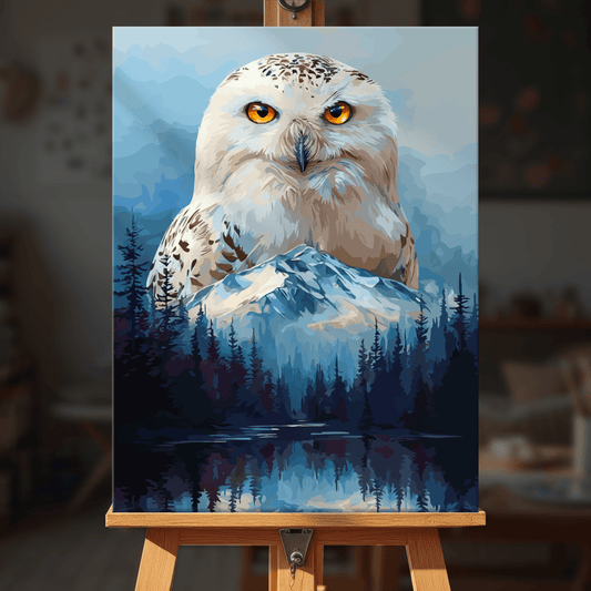 Paint by numbers - Snowy Owl - MyArt