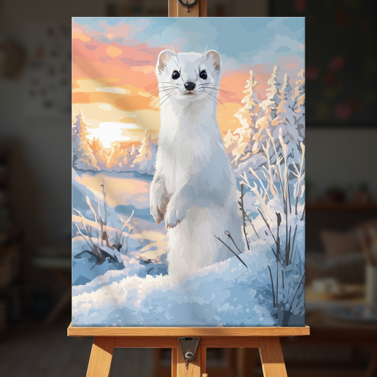Snowy Stoat