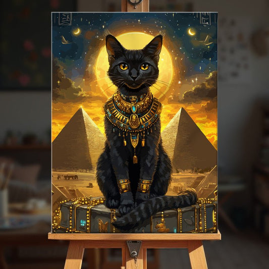 Paint by numbers - Solar Bastet - MyArt