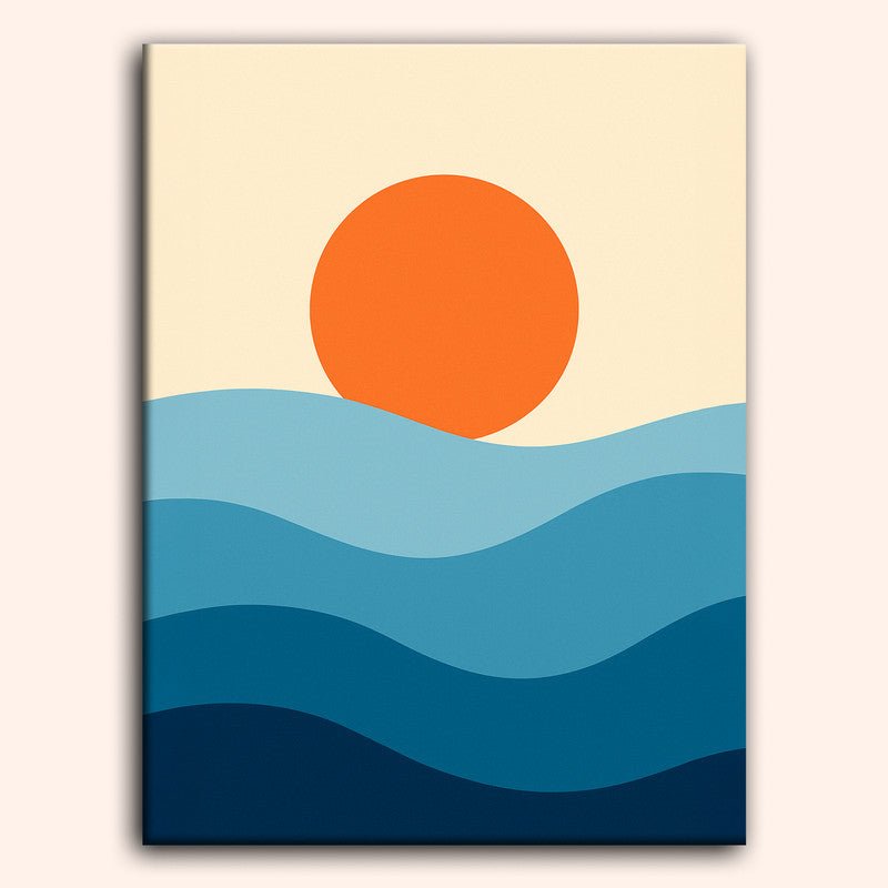 Paint by numbers - Solar Waves - MyArt