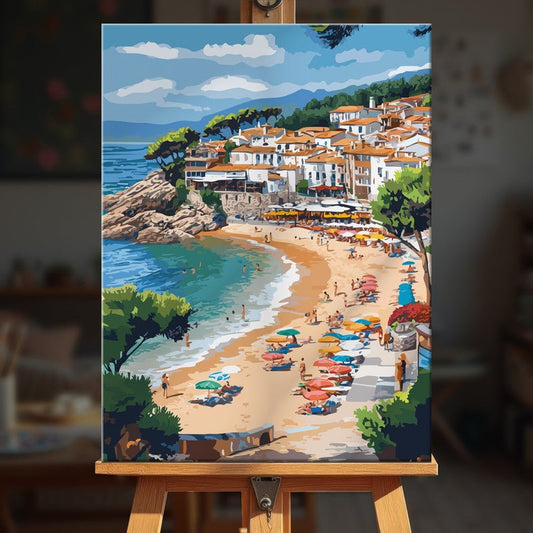 Paint by numbers - Spanish Escape - MyArt