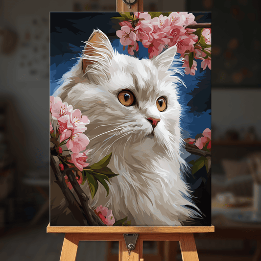 Paint by numbers - Spring Kitten - MyArt