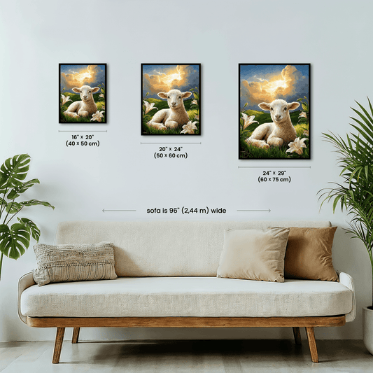 Paint by numbers - Spring Lamb - MyArt