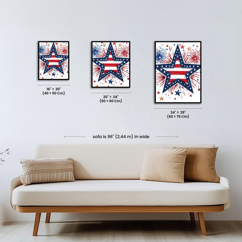 Paint by numbers - Starburst Glory - MyArt