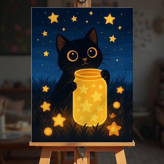 Paint by numbers - Starlight Night - MyArt