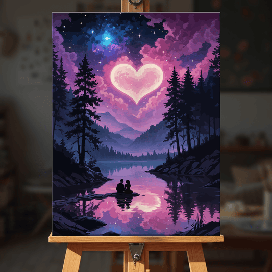 Paint by numbers - Starlit Love - MyArt