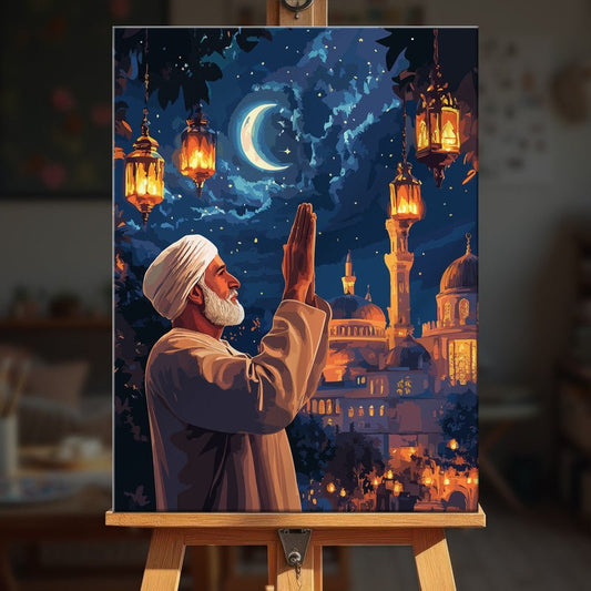 Paint by numbers - Starry Prayer - MyArt