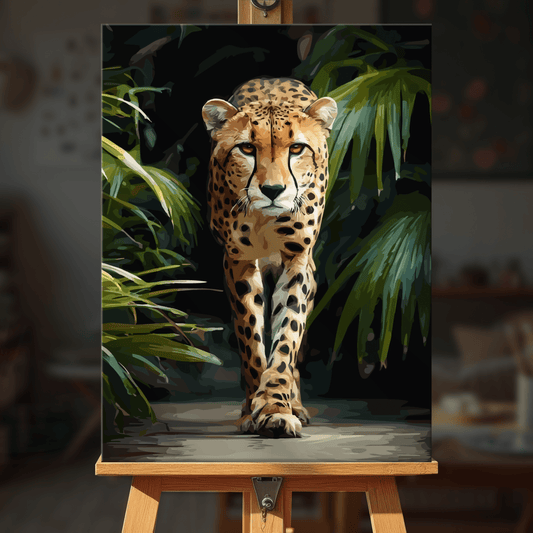 Paint by numbers - Stealth Leopard - MyArt