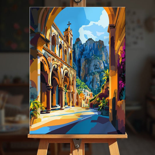 Paint by numbers - Stone Arches - MyArt