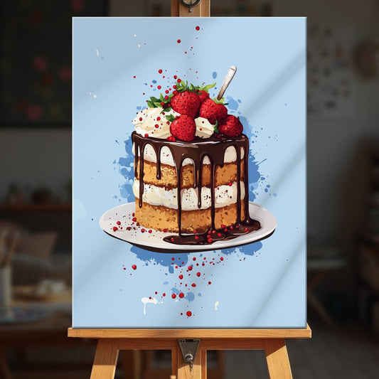 Paint by numbers - Strawberry Melt - MyArt