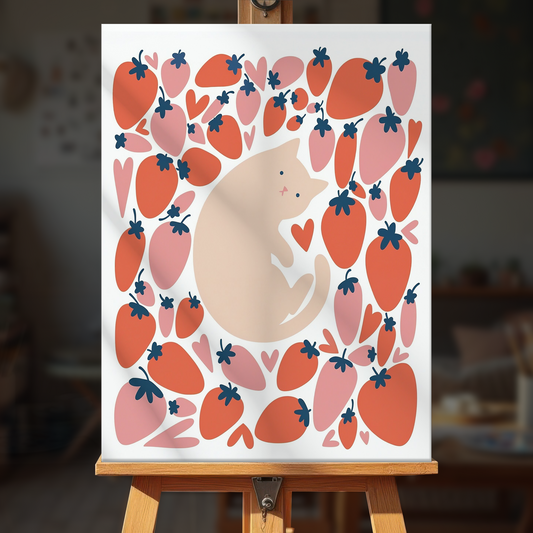 Strawberry Cat