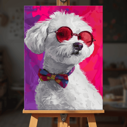 Paint by numbers - Stylish Maltese - MyArt