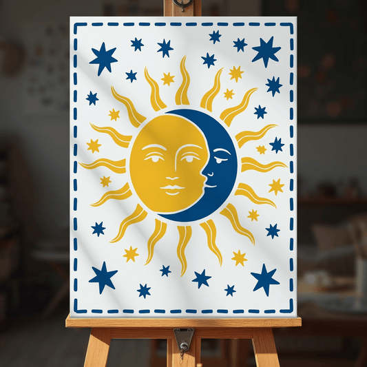 Paint by numbers - Sun Moon - MyArt