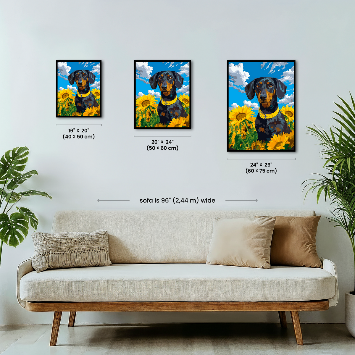 Sunflower Dachshund