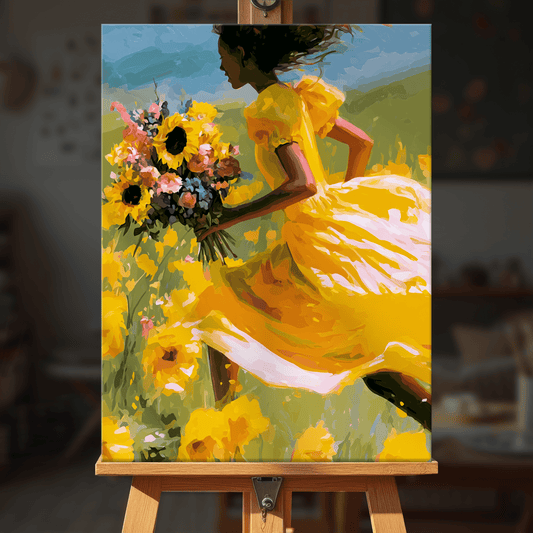 Paint by numbers - Sunflower Skirt - MyArt