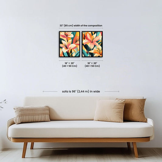 Paint by numbers - Sunlit Blooms - MyArt