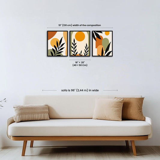 Paint by numbers - Sunlit Leaves - MyArt