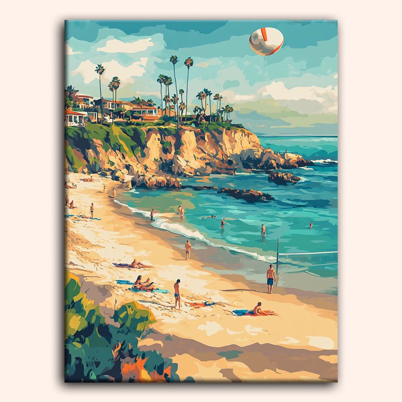 Paint by numbers - Sunlit Shores - MyArt