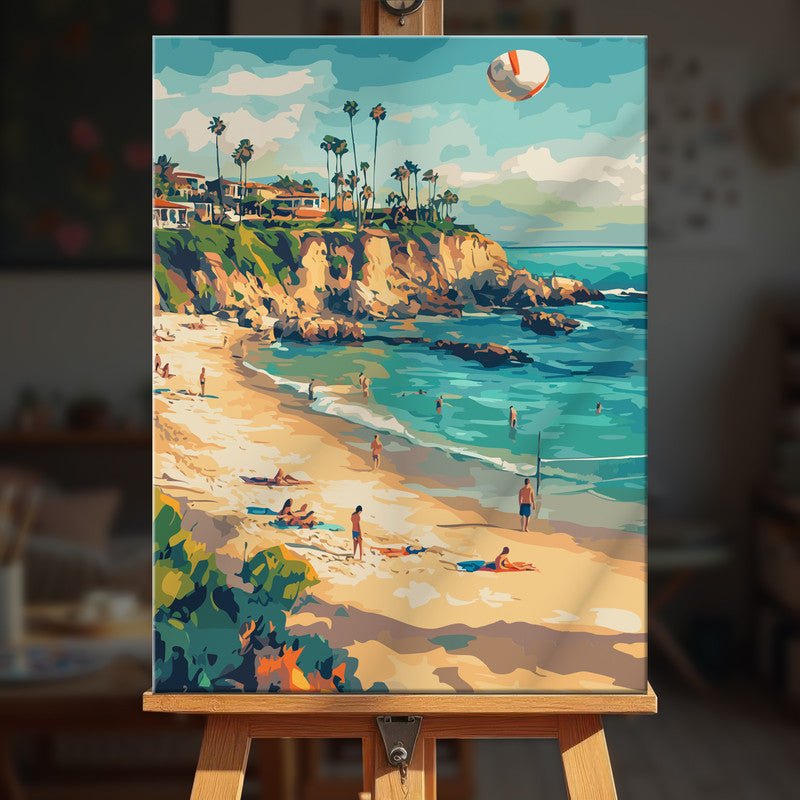 Paint by numbers - Sunlit Shores - MyArt