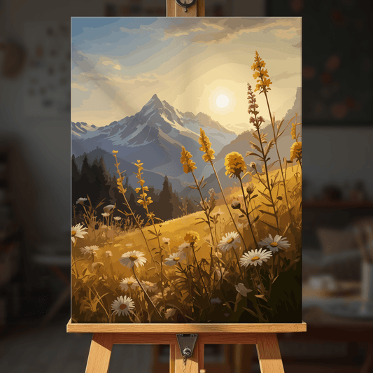 Paint by numbers - Sunlit Meadow - MyArt