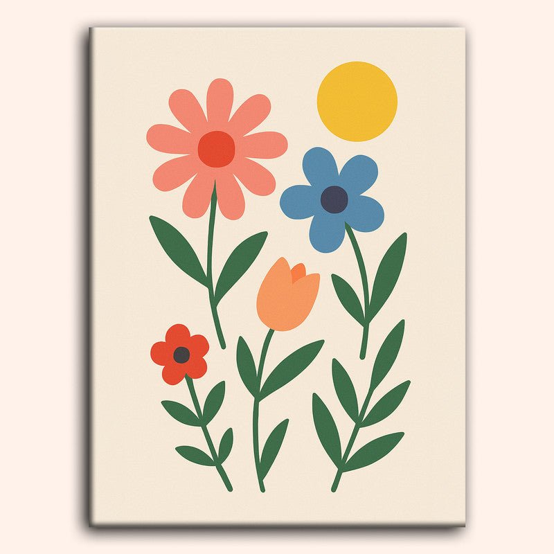 Paint by numbers - Sunny Blooms - MyArt