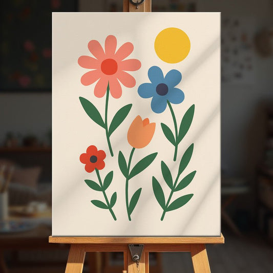 Paint by numbers - Sunny Blooms - MyArt