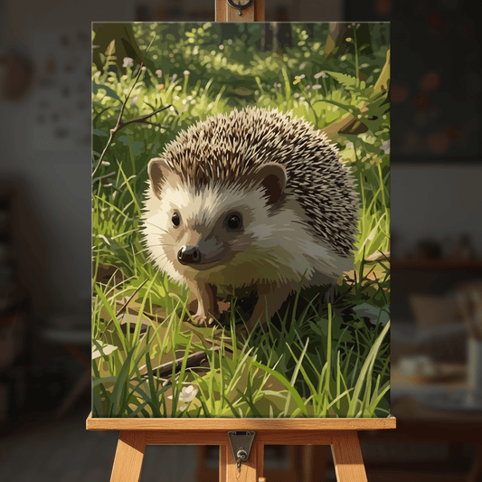 Paint by numbers - Sunny Hedgehog - MyArt