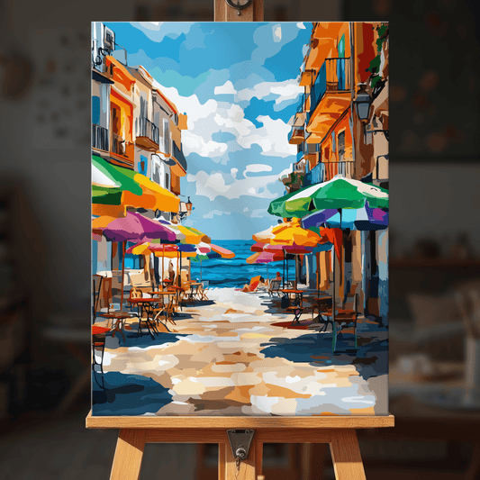 Paint by numbers - Sunny Retreat - MyArt