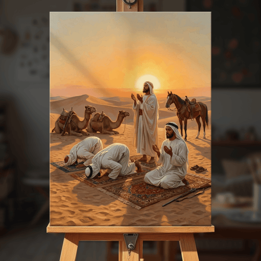 Paint by numbers - Sunrise Prayer - MyArt