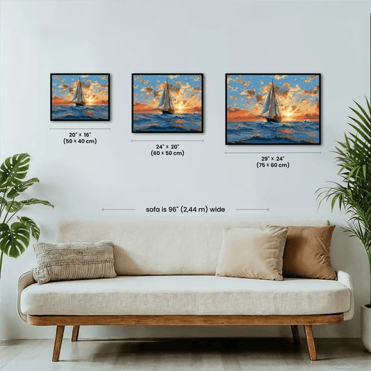 Paint by numbers - Sunrise Sail - MyArt