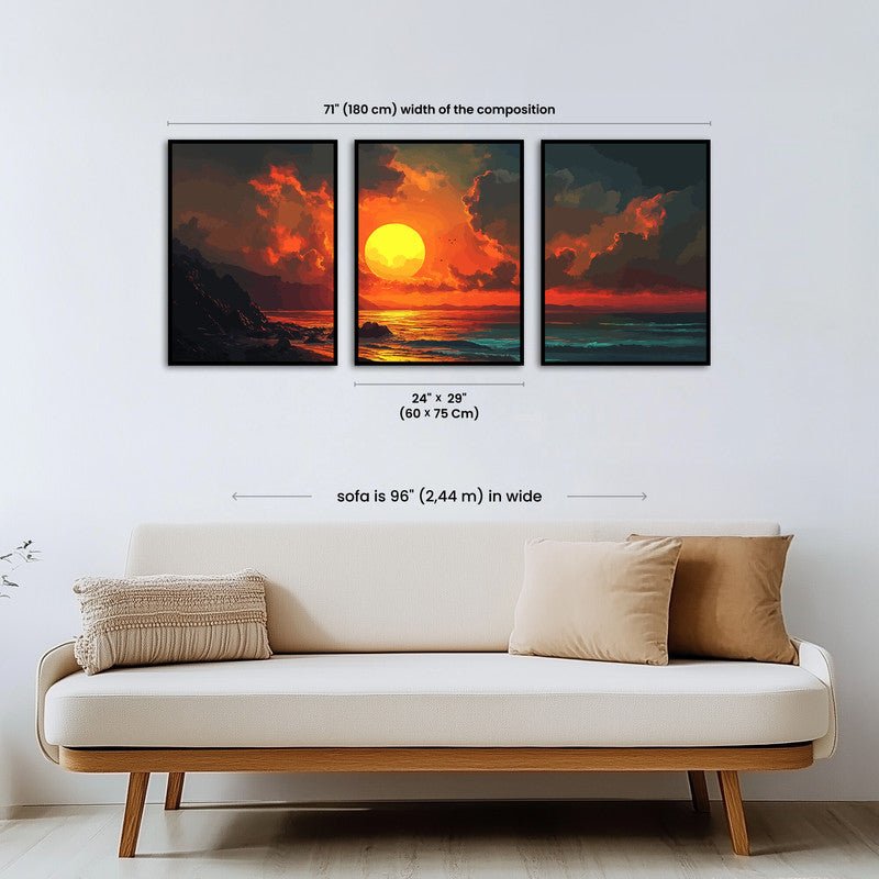 Paint by numbers - Sunset Edge - MyArt