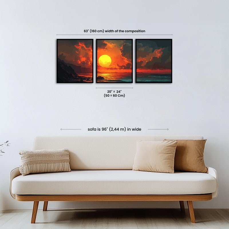 Paint by numbers - Sunset Edge - MyArt