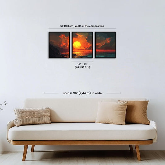 Paint by numbers - Sunset Edge - MyArt