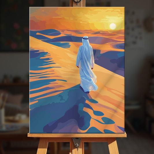 Paint by numbers - Sunset Journey - MyArt