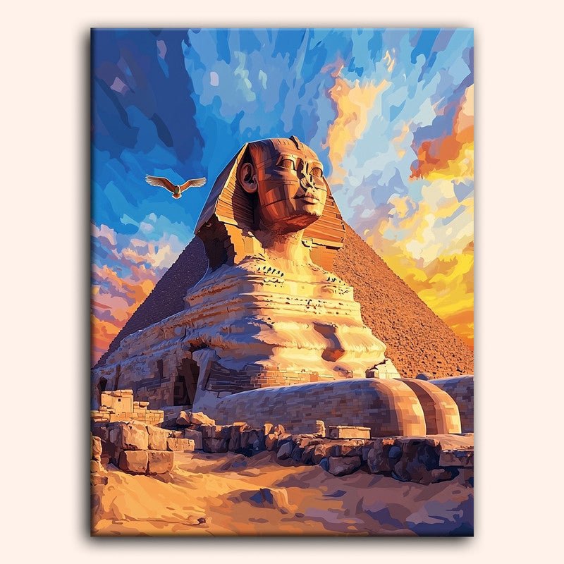 Paint by numbers - Sunset Sphinx - MyArt
