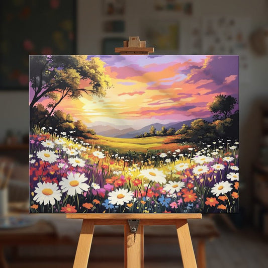 Paint by numbers - Sunset Symphony - MyArt