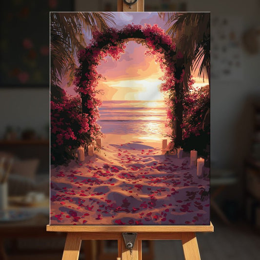 Paint by numbers - Sunset Vow - MyArt