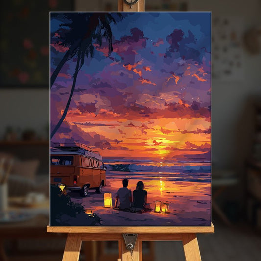 Paint by numbers - Evening Oath - MyArt