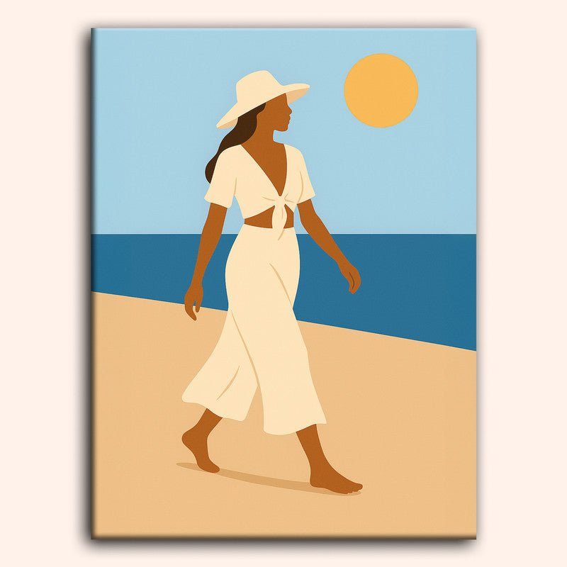 Paint by numbers - Sunset Walk - MyArt
