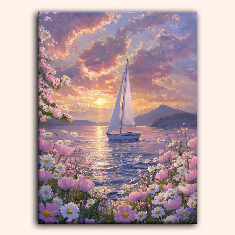 Paint by numbers - Sunset Whisper - MyArt