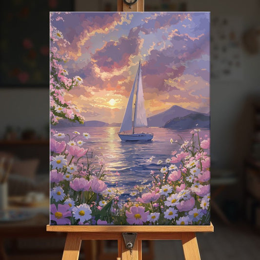 Paint by numbers - Sunset Whisper - MyArt