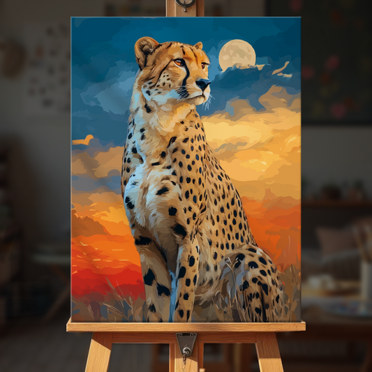 Sunset Cheetah