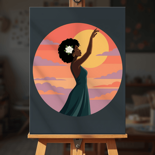 Paint by numbers - Sunset Dance - MyArt