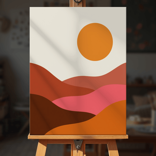 Paint by numbers - Sunset Hills - MyArt