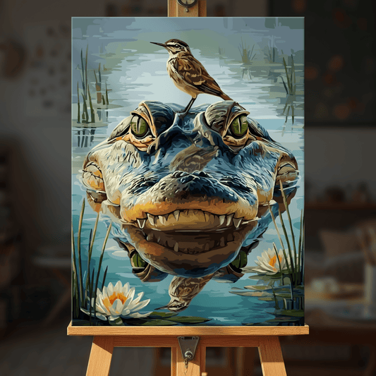 Paint by numbers - Swamp Gaze - MyArt