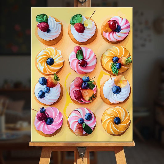 Paint by numbers - Sweet Swirl - MyArt