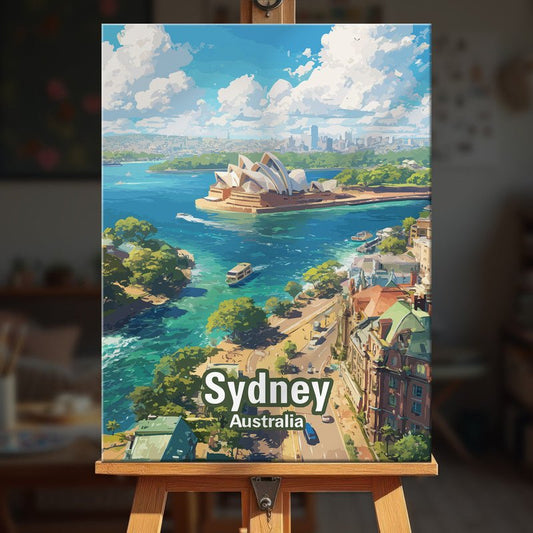 Paint by numbers - Sydney Opera - MyArt